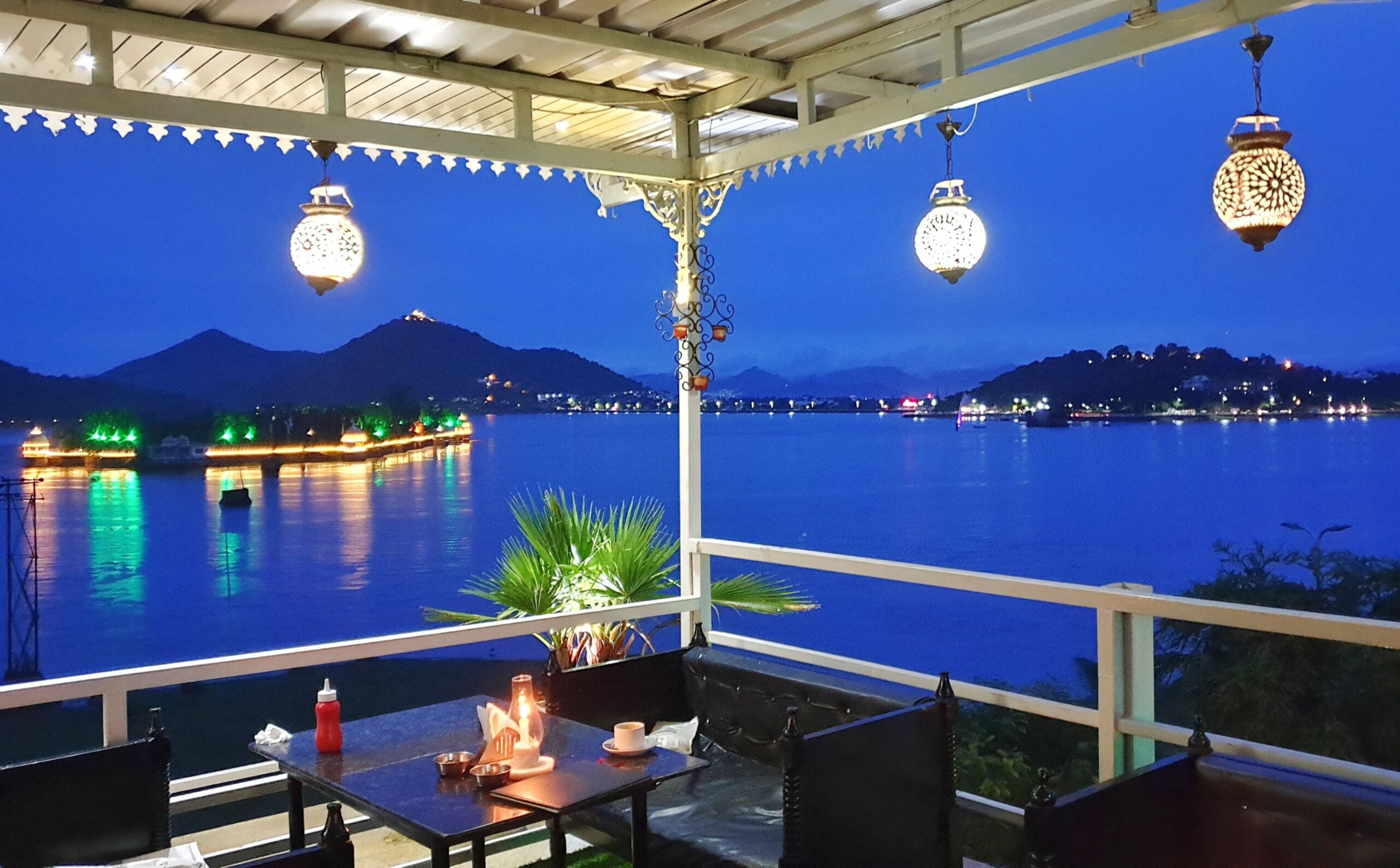 Lakeview Rooftop Restaurant in Udaipur